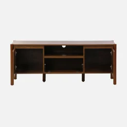TV-Möbel in Holzoptik, 2 Türen, 1 Schublade, 140 cm