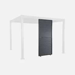 Verstellbare Lamellenwand 100cm für die Pergola Palace