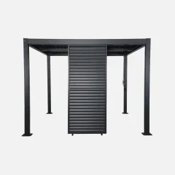 Verstellbare Lamellenwand 100cm für die Pergola Palace