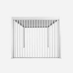 Verstellbare senkrechte Lamellenwand 3m für Pergola Triomphe 3x3m V2 3x4m 3x6m
