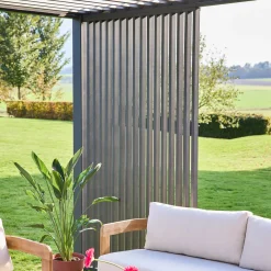 Vertikale Lamellenwand 100cm für Pergola Triomphe