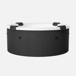 Whirlpool rund 180cm 6-Personen Hydromassage, 4 Kissen, Abdeckung, Cover + 8 Filter
